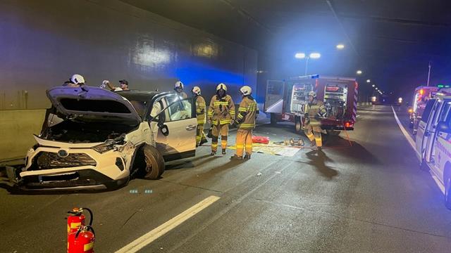Verkehrsunfall im Tauerntunnel