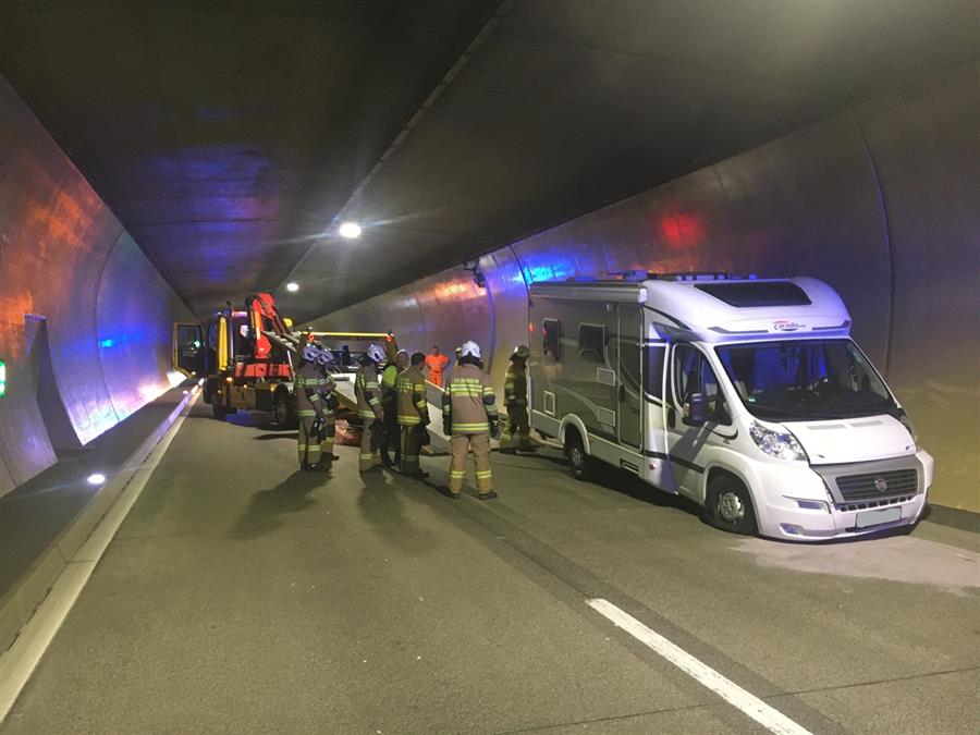 Unfall Tauerntunnel