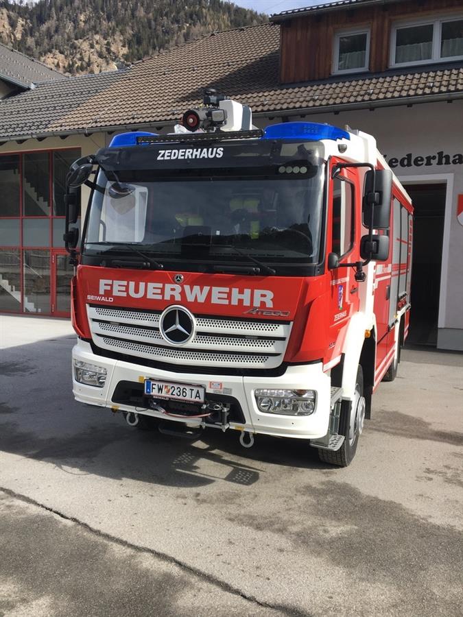 Neues Feuerwehrauto
